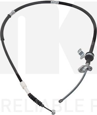 Трос ручника (тросик ручного тормоза) NK задний левый для Toyota RAV4 I (XA10) 1994-2000. Артикул 9045153