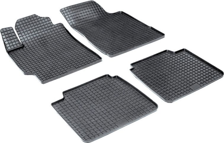 Коврики резиновые Seintex с узором сетка для салона Toyota Camry 40 (V40, XV40) 2006-2011. Артикул 00239