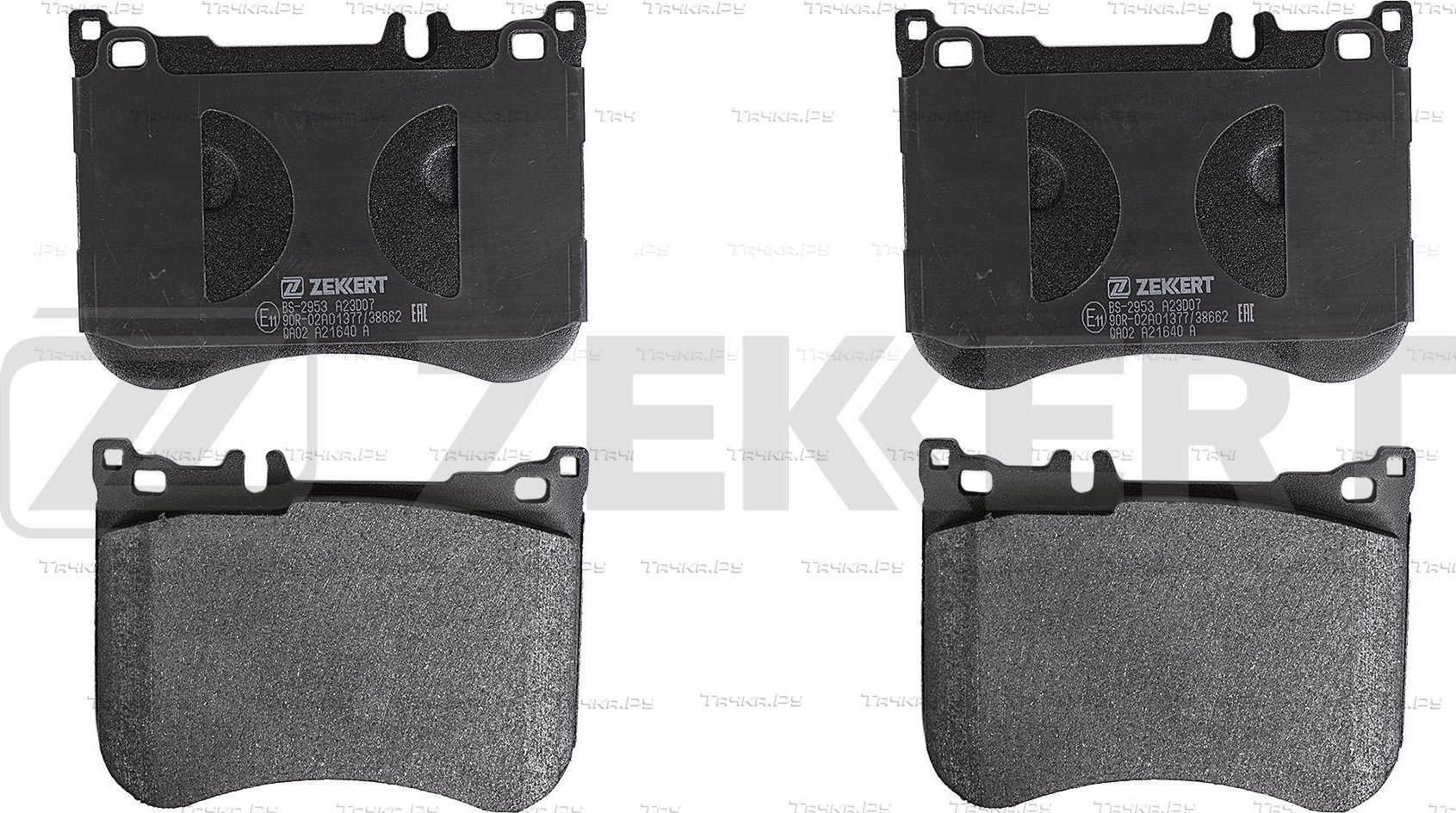 Тормозные колодки Zekkert. Артикул BS-2953