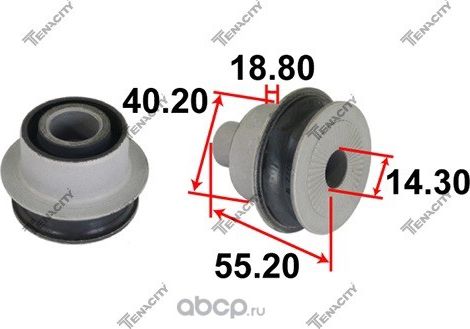 Сайлентблок рычага резиновый (Tenacity) Tenacity. Артикул AAMLE1005