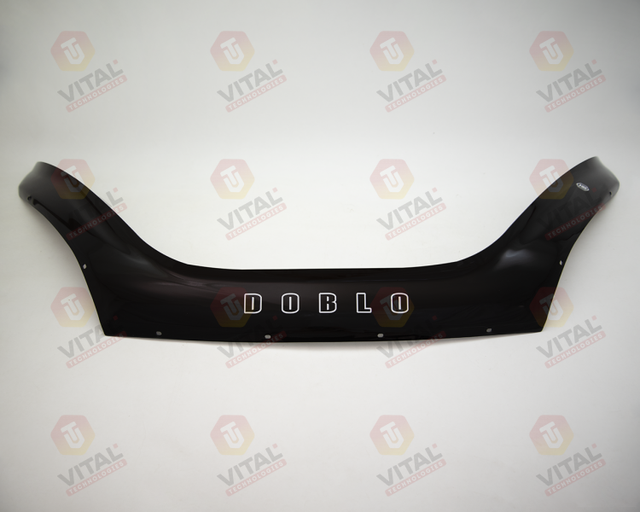 Дефлектор VT52 для капота Fiat Doblo II рестайлинг 2015-2026. Артикул FT22VT