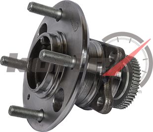 Ступица с подшипником HYUN/KIA SONATA/MAGENTIS 98- зад.(с ABS) (Kortex). Артикул KHB4253STD