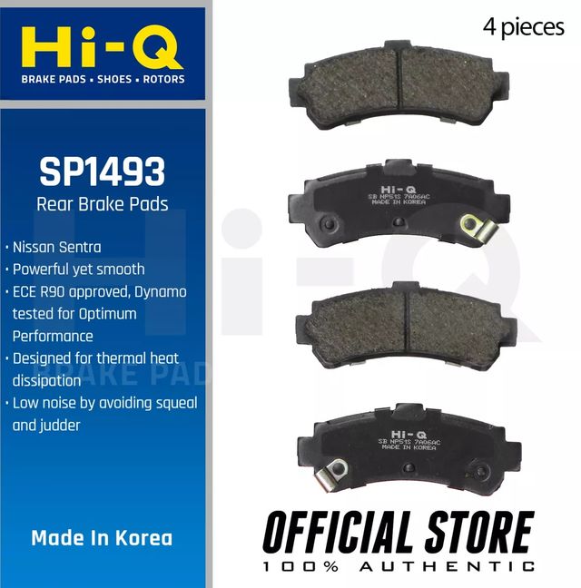 Тормозные колодки Sangsin Hi-Q. Артикул SP1493