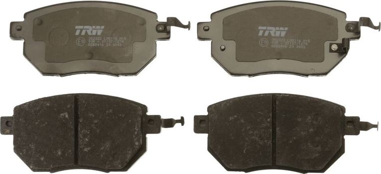 Тормозные колодки TRW COTEC. Артикул GDB3416