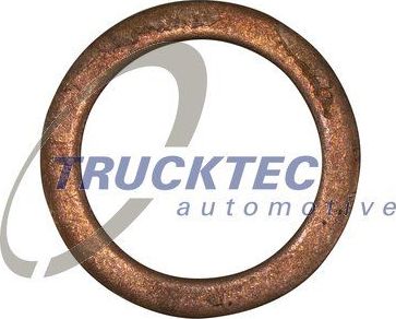 Сальник, уплотнительное кольцо Trucktec Automotive (медь). Артикул 01.67.031