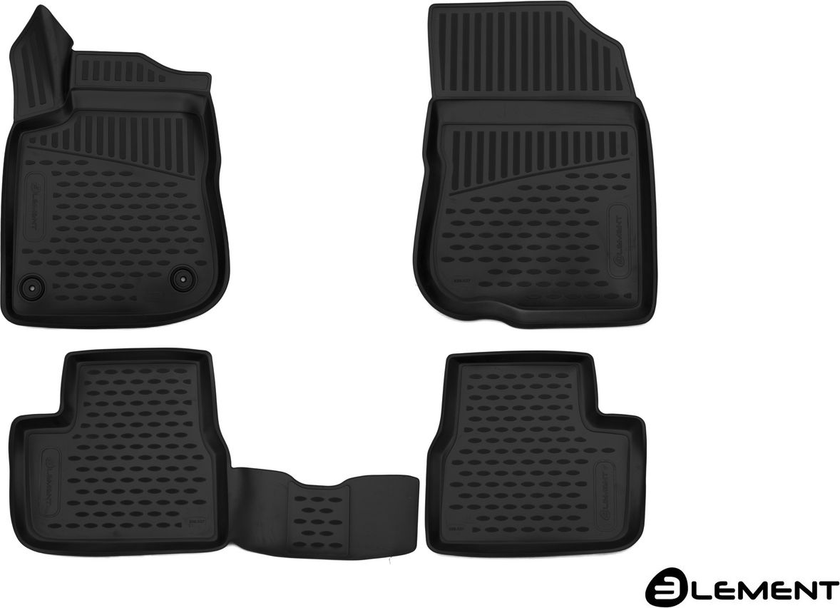 Коврики 3D Element для салона Peugeot 2008 SUV 2014-2019. Артикул ELEMENT3D3827210k