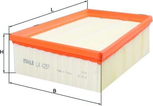 Воздушный фильтр Mahle. Артикул LX 4297