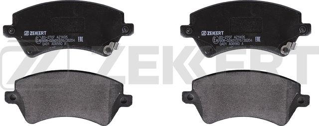 Тормозные колодки Zekkert. Артикул BS-2707