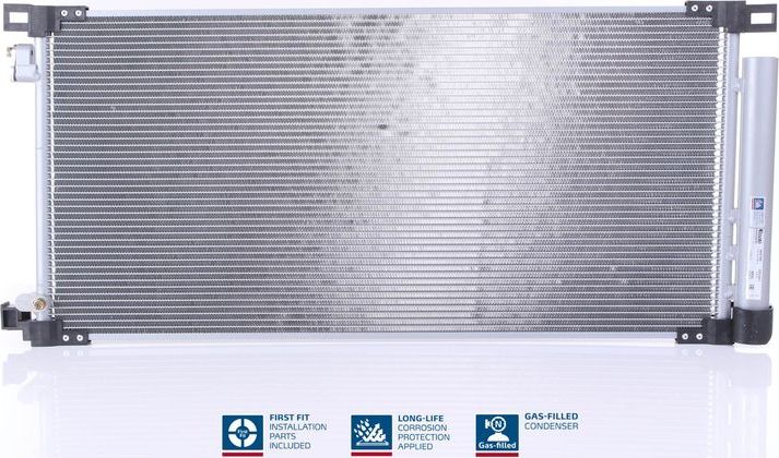 Радиатор кондиционера (конденсатор) Nissens (алюминий). Артикул 940796