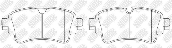 Тормозные колодки NiBK. Артикул PN0697