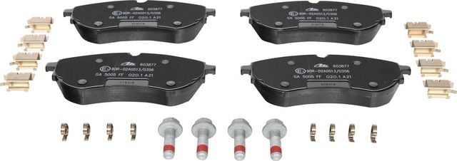 Тормозные колодки ATE. Артикул 13.0460-3877.2