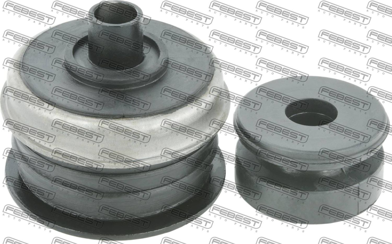 Сайлентблок задней балки Febest. Артикул NM-SAF2