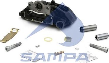 Тормозной суппорт Sampa левый для Mercedes-Benz Axor 2002-2004. Артикул 091.039