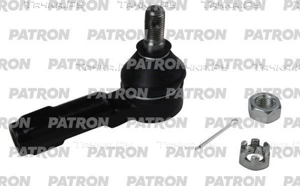 Наконечник рулевой тяги Patron для Nissan Bluebird VIII (T12, T72) 1985-1987. Артикул PS1028