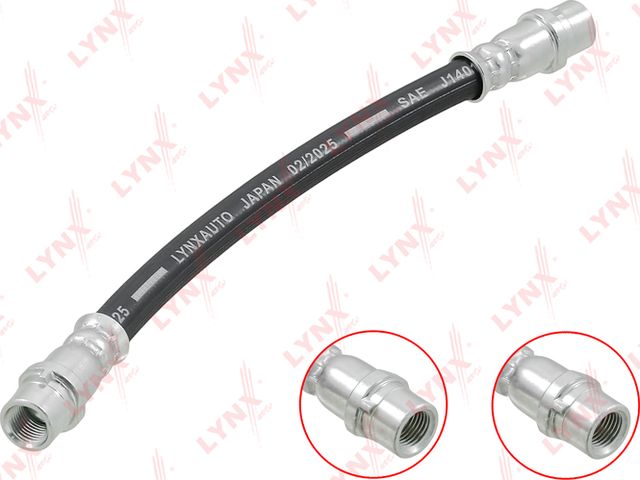 Тормозной шланг LYNXauto задний для Audi 80 V (B4) 1991-1995. Артикул BL-3055