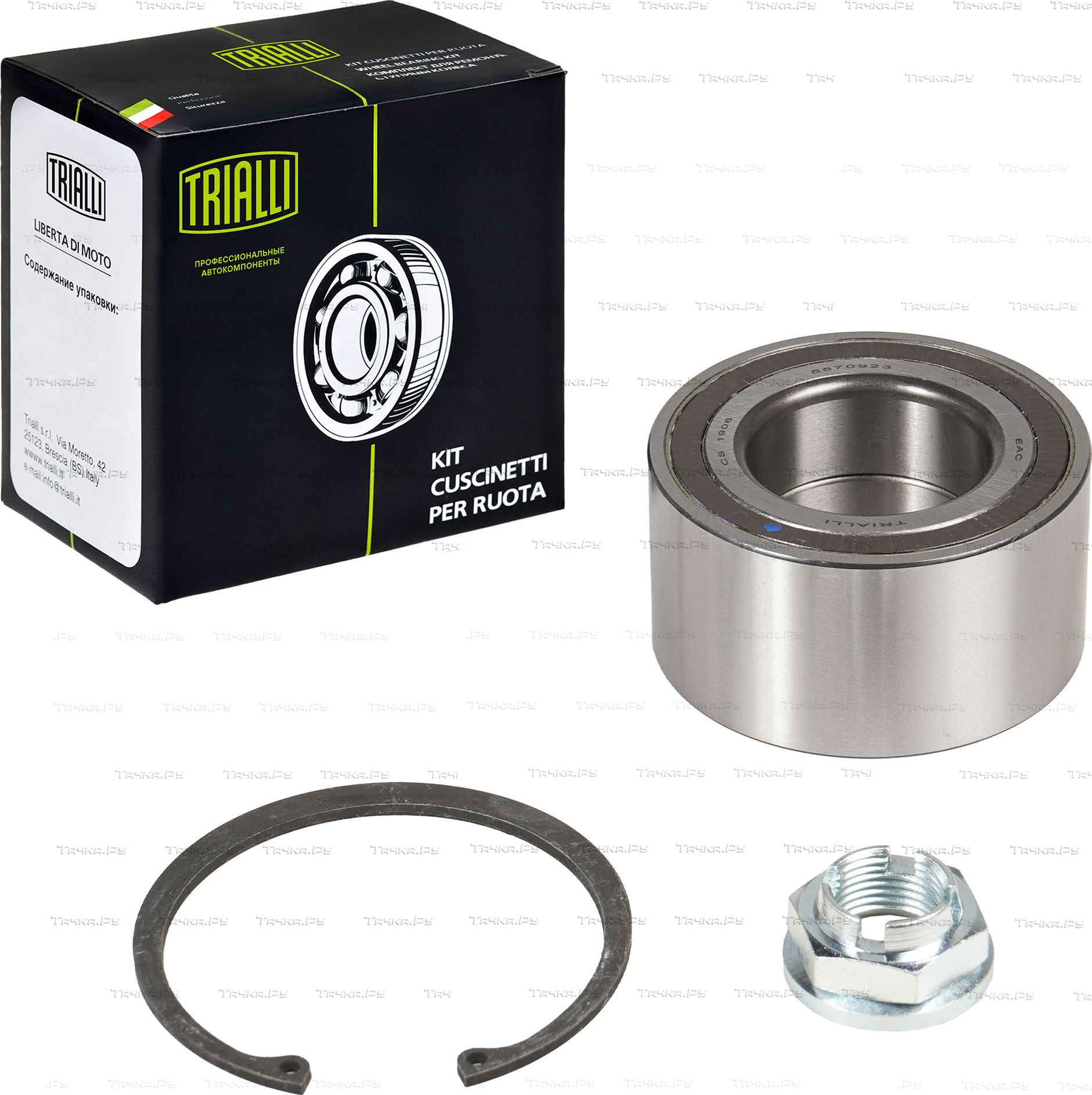 Ступичный подшипник (комплект) Trialli задний для Mitsubishi Sigma 1992-1996. Артикул CS 1906