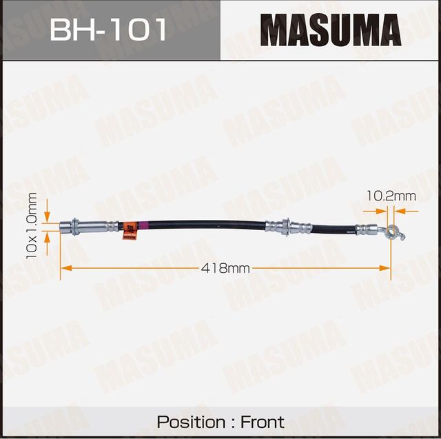 Тормозной шланг Masuma. Артикул BH-101