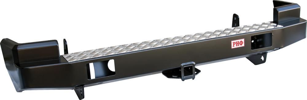 Бампер силовой РИФ задний с квадратом под фаркоп для ТагАЗ Tager 2008-2012. Артикул RIFTGZ-20100