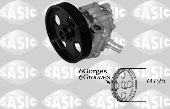 Насос ГУР Sasic для Peugeot Partner Tepee 2008-2017. Артикул 7070058