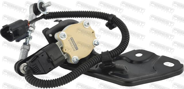 ДАТЧИК ПОЛОЖЕНИЯ КУЗОВА ЗАДНИЙ ЛЕВЫЙ (С ТЯГОЙ) Febest. Артикул 01603-016