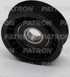 Натяжной ролик (натяжитель) приводного поликлинового ремня Patron. Артикул PT34052B