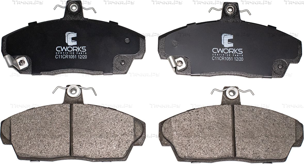 Тормозные колодки Cworks. Артикул C11CR1051