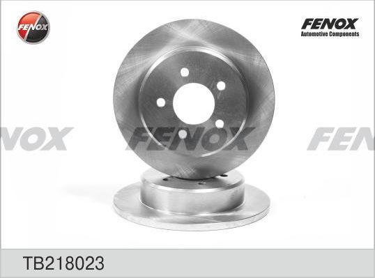 Тормозной диск Fenox задний для Chrysler Voyager IV 2000-2008. Артикул TB218023