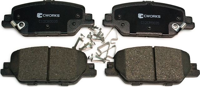 Тормозные колодки Cworks задние для Honda CR-V V 2017-2026. Артикул C12CR0035