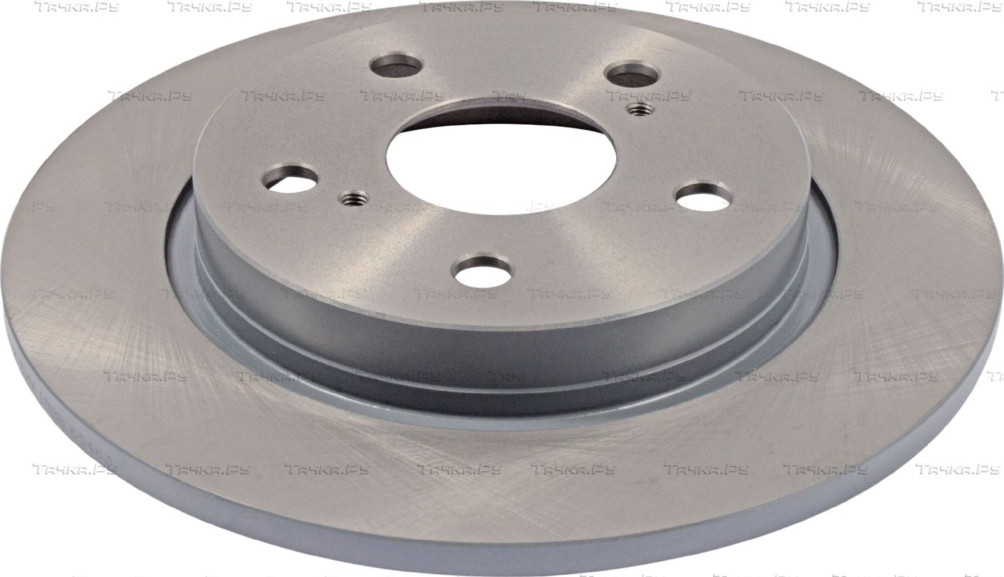 Тормозной диск Blue Print задний для Toyota Corolla E140, E150 2006-2014. Артикул ADT343266