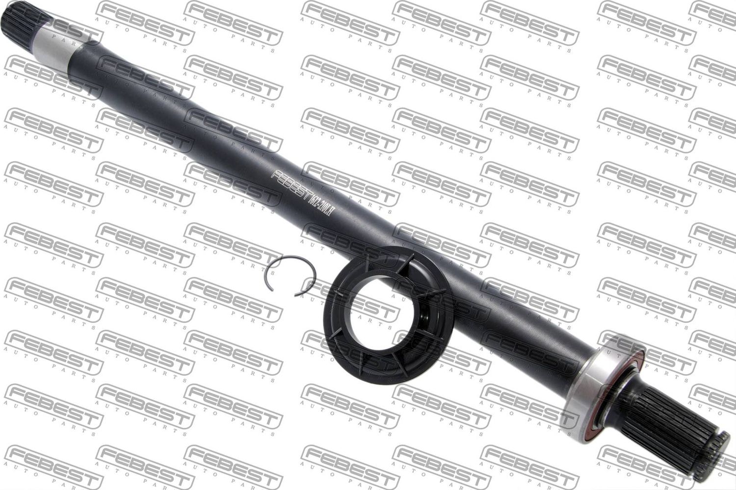 Полуось (привод в сборе, приводной вал) Febest. Артикул 1612-210LH