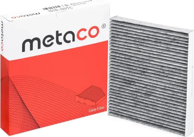 Фильтр салона VAG A2/FABIA/POLO 05- угольный (Metaco). Артикул 1010007C