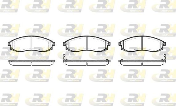 Тормозные колодки RoadHouse передние для Nissan Maxima A32 1995-2000. Артикул 2598.02