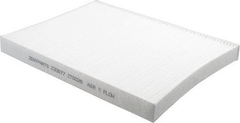 Салонный фильтр Zentparts (бумага). Артикул Z33977