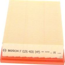Воздушный фильтр Bosch. Артикул F 026 400 345