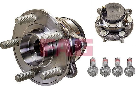 Ступичный подшипник (комплект) Fag задний для Ford S-MAX II 2015-2026. Артикул 713 6792 90