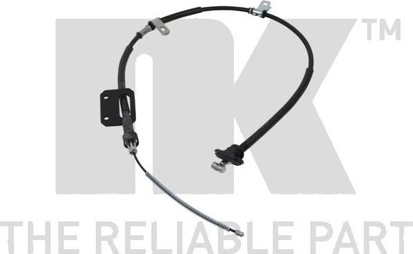Трос ручника (тросик ручного тормоза) NK. Артикул 905226