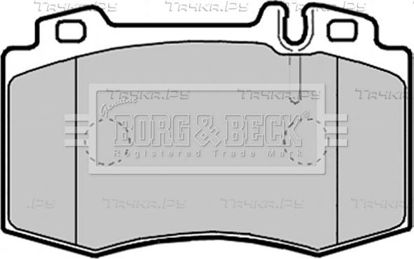 Тормозные колодки Borg & Beck. Артикул BBP2132