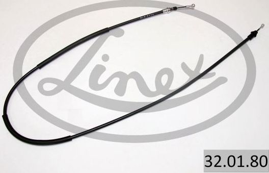 Трос ручника (тросик ручного тормоза) Linex. Артикул 32.01.80