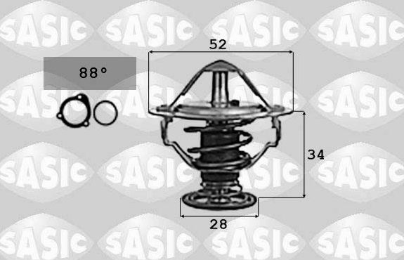 Термостат Sasic для Ford Tourneo Custom I 2012-2026. Артикул 9000714