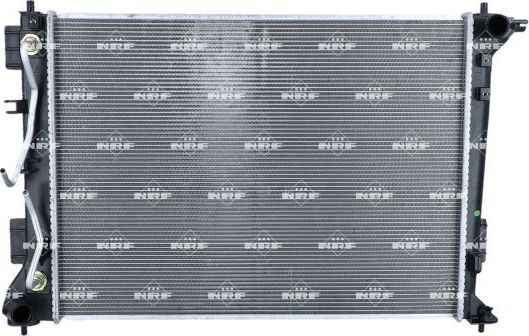 Радиатор охлаждения двигателя NRF (алюминий). Артикул 550074