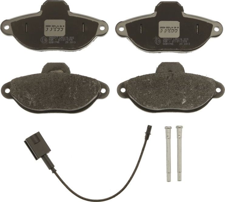 Тормозные колодки TRW COTEC. Артикул GDB1745