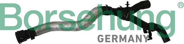 Патрубок радиатора (системы охлаждения) Borsehung. Артикул B11979