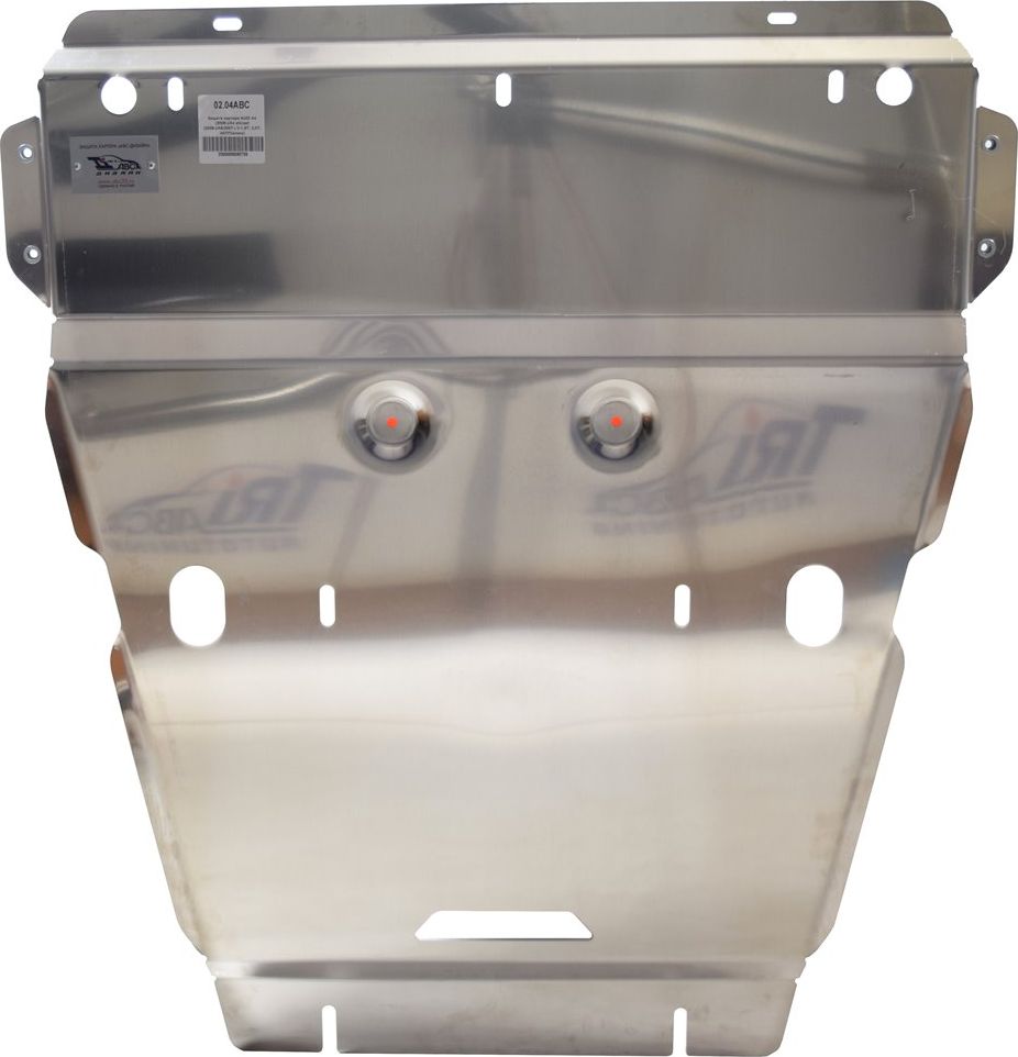 Защита алюминиевая АВС-Дизайн для картера и КПП Audi A5 2007-2016. Артикул 02.04ABC