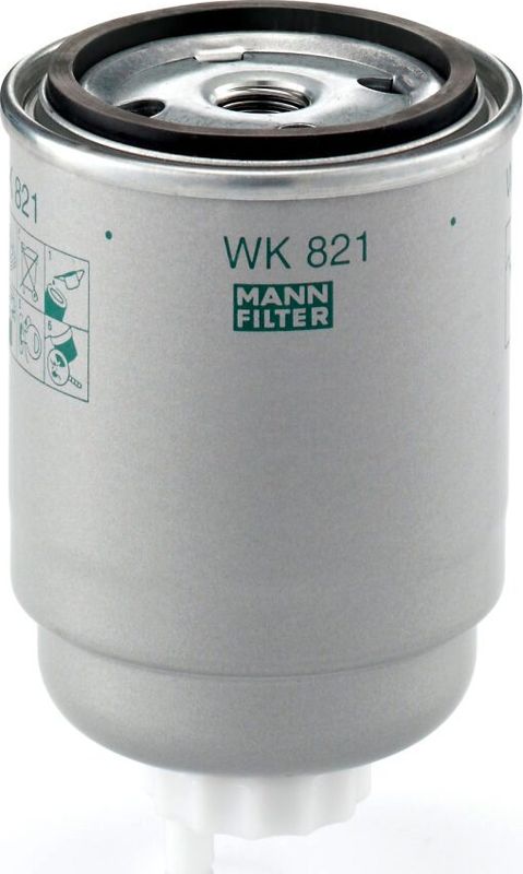 Топливный фильтр Mann-Filter для Citroen Saxo 1996-2003. Артикул WK 821