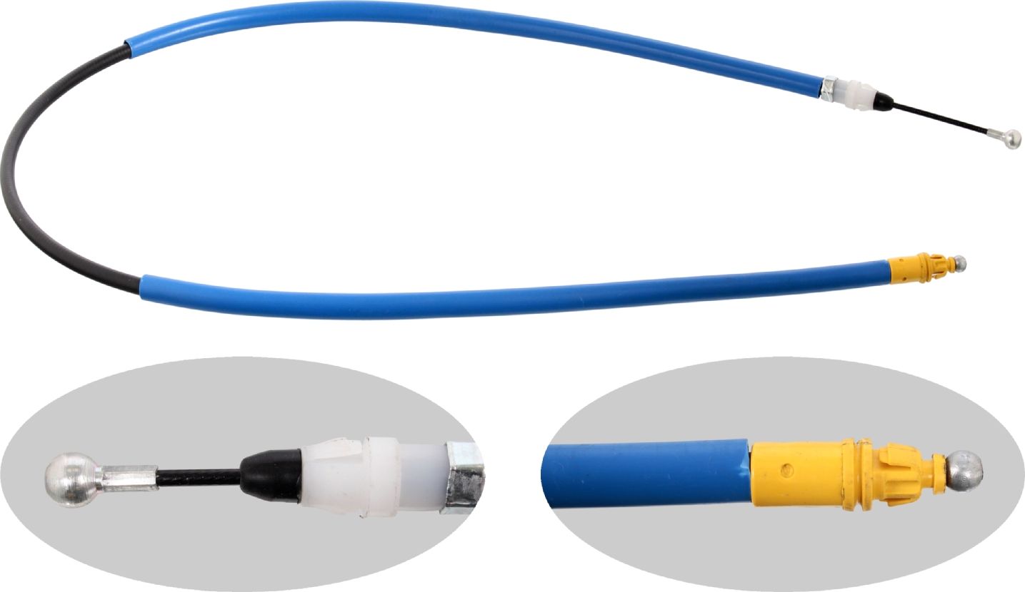 Трос ручника (тросик ручного тормоза) Febi Bilstein. Артикул 33167