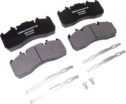 Тормозные колодки Zentparts задние для MAN F2000 1994-2000. Артикул Z07215