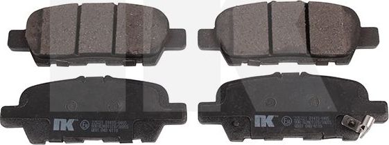 Тормозные колодки NK. Артикул 225221