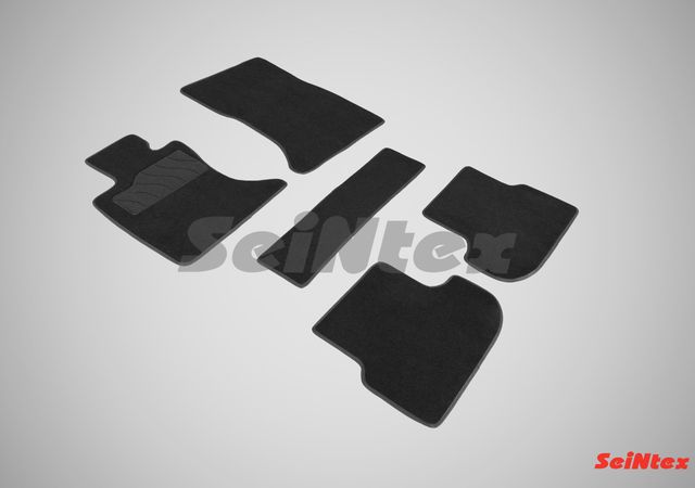 Коврики текстильные Seintex на нескользящей основе для салона BMW 5 F10 4WD 2013-2016. Артикул 86587
