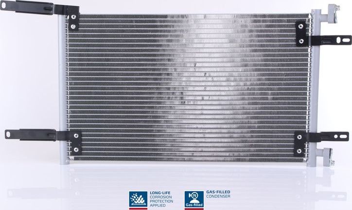 Радиатор кондиционера (конденсатор) Nissens (алюминий). Артикул 94632