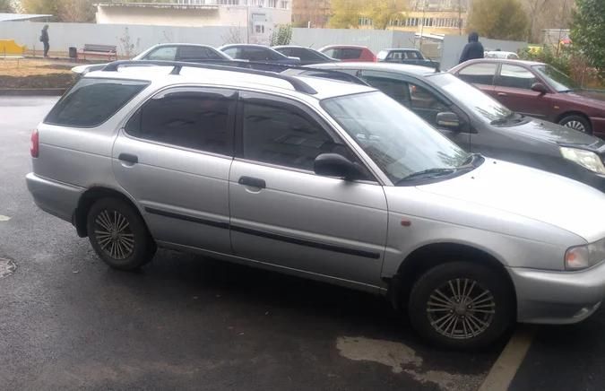 Дефлекторы Cobra Tuning для окон Suzuki Baleno универсал 1999-2002. Артикул S52099